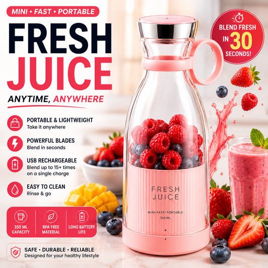 Portable Mini Blender for Fresh Juice